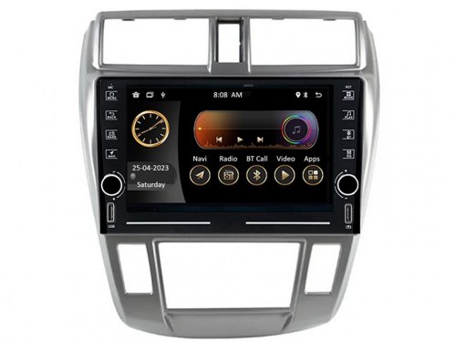 Штатная магнитола FORS.auto K200 для Honda City (2+32Gb, 9", Auto AC) 2008-2011