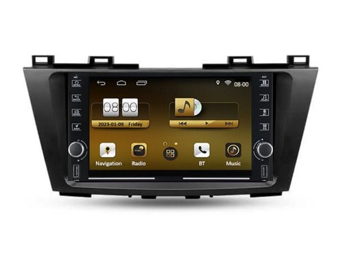 Штатная магнитола FORS.auto K200 для Mazda 5 Premacy (2+32Gb, 8") 2009-2012