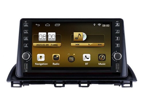 Штатна магнітола FORS.auto K200 для Mazda CX-4 (2+32Gb, 9") 2016-2019