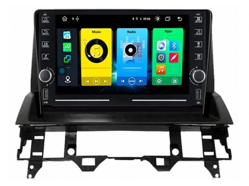 Штатная магнитола FORS.auto K200-2 для Mazda 6 (2+32Gb, 8") 2002-2008