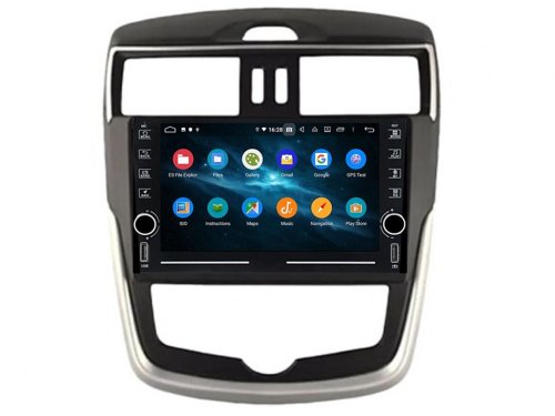 Штатна магнітола FORS.auto K200 для Nissan Tiida (Auto AC) 2016+