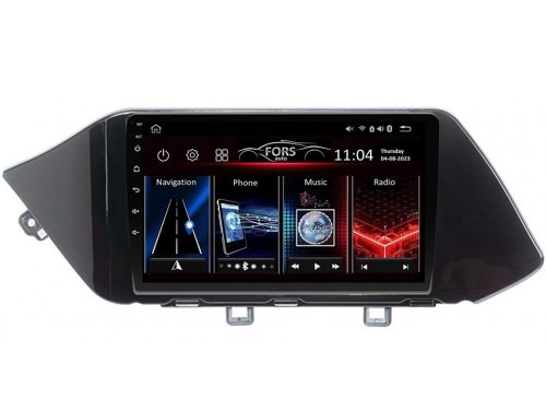 Штатна магнітола FORS.auto M100 для Hyundai Sonata (1+16Gb, 10") 2019-2020