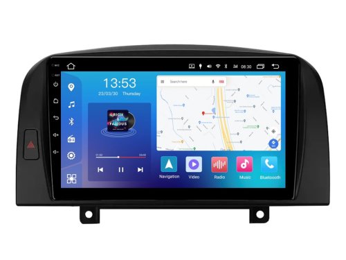 Штатная магнитола FORS.auto M150 для Hyundai Sonata/NF (2+32Gb, 9") 2004-2008