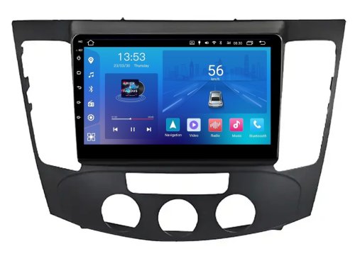 Штатная магнитола FORS.auto M150 для Hyundai Sonata/NF (2+32Gb, 9", Manual AC) 2008-2010