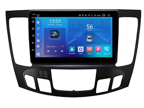 Штатна магнітола FORS.auto M150 для Hyundai Sonata/NF (2+32Gb, 9", Auto AC) 2008-2010