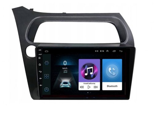 Штатна магнітола FORS.auto M200 для Honda Civic (2+32Gb, 9") 2005-2011