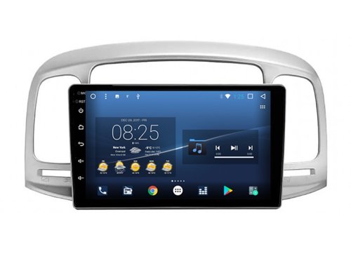 Штатна магнітола FORS.auto M200 для Hyundai Accent 2009-2012/Verna (2+32Gb, 9") 2008-2011