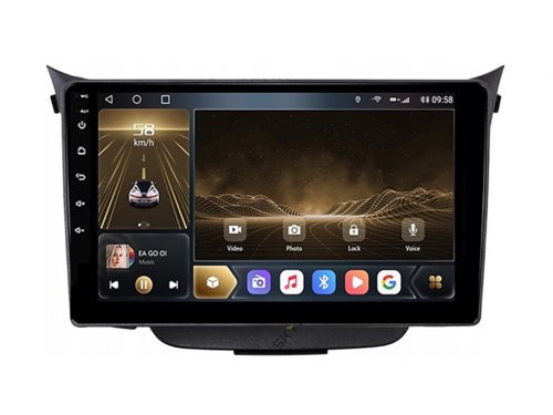 Штатная магнитола FORS.auto M200 для Hyundai i30 (2+32Gb, 9") 2011-2017