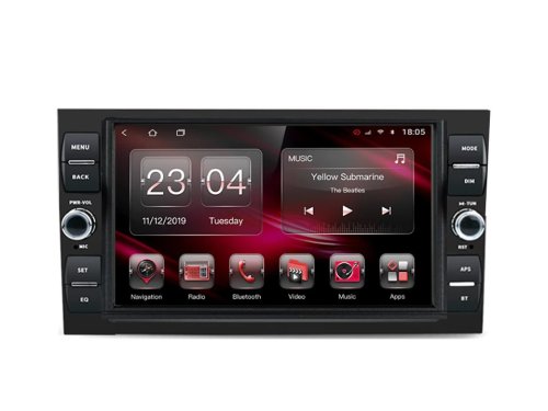 Штатная магнитола FORS.auto M200 для Ford Focus/Mondeo/S-Max/C-Max/Kuga/Fiesta/Fusion (2+32Gb, 7 inch, black) 2005-2007