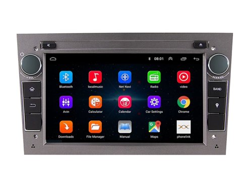 Штатная магнитола FORS.auto M200 для Opel Astra/Vectra/Vauxhall/Antara/Zafira/Corsa/Vivaro (2+32Gb, 7 inch, grey) 2004+