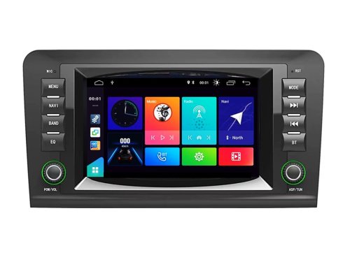 Штатная магнитола FORS.auto M200 для Mercedes Benz ML-Class (2+32Gb, 7 inch) 2005-2012