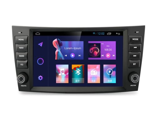 Штатна магнітола FORS.auto M200 для Mercedes Benz W211 (2+32Gb, 7 inch) 2002-2008