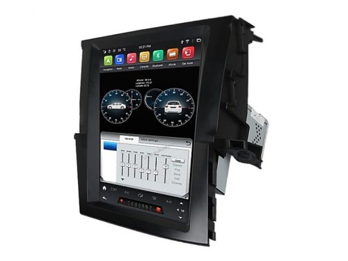 Штатна магнітола FORS.auto TESLA для Toyota Highlander (4+32Gb, 12.1") 2015-2017