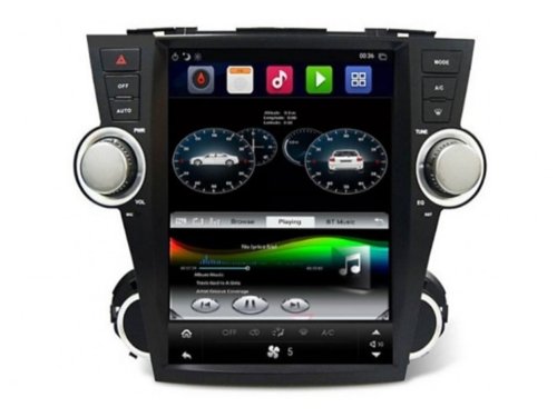 Штатна магнітола FORS.auto TESLA для Toyota Highlander (4+32Gb, 12.1") 2008-2014