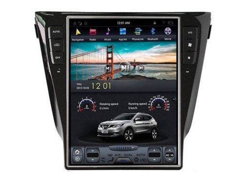 Штатная магнитола FORS.auto TESLA для Nissan Qashqai/X-trail (4+32Gb, 12.1") 2014-2016