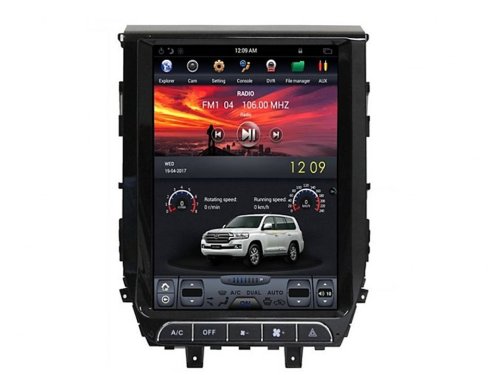 Штатна магнітола FORS.auto TESLA для Toyota Land Cruiser (4+32Gb, 12.1") 2016-2018