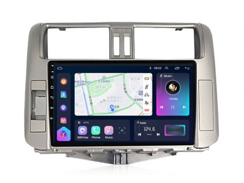 Штатная магнитола FORS.auto M150-T3L для Toyota Prado 150 2014