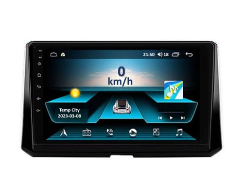 Штатна магнітола FORS.auto M150-T3L для Toyota Corolla Auris 2018-2019