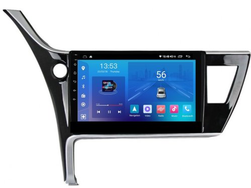 Штатная магнитола FORS.auto M150-T3L для Toyota Corolla (europern version) 2017-2019