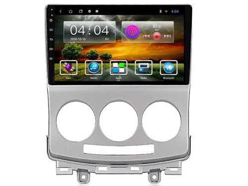 Штатная магнитола FORS.auto M400 для Mazda 5 (4+64Gb, 9") 2005-2010