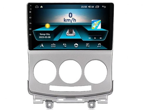 Штатная магнитола FORS.auto M500 для Mazda 5 (4+64Gb, 9") 2005-2010