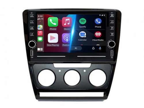 Штатна магнітола FORS.auto K400 для Skoda Octavia A5 black (4+64Gb, 9") 2004-2012