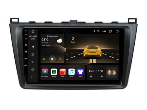 Штатная магнитола FORS.auto М300 для Mazda 6 (3+32Gb, 9") 2008-2013