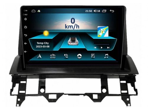 Штатна магнітола FORS.auto M400-2 для Mazda 6 (4+64Gb, 9") 2002-2008