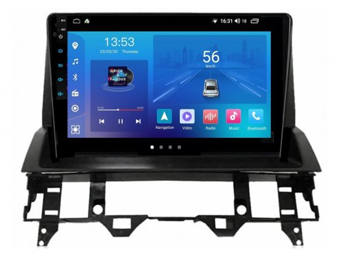 Штатна магнітола FORS.auto M600-2 для Mazda 6 (6+128Gb, 9") 2002-2008