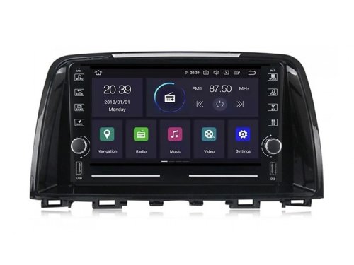 Штатная магнитола FORS.auto K400 для Mazda 6 (4+64Gb, 8") 2012-2016