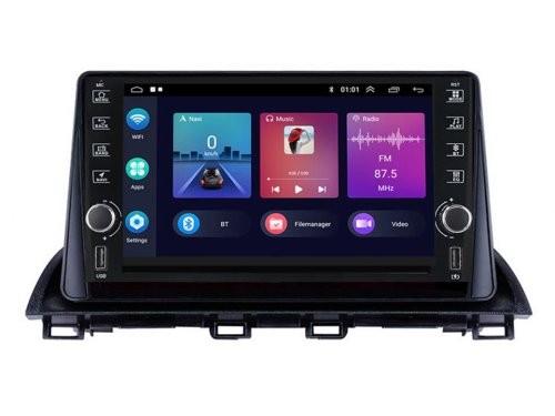 Штатна магнітола FORS.auto К400 для Mazda CX-4 (4+64Gb, 9") 2016-2019
