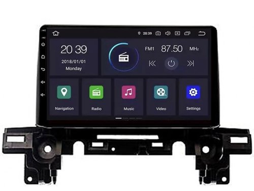 Штатная магнитола FORS.auto M400 для Mazda CX-5 (4+64Gb, 9") 2018+