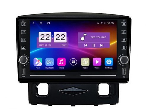 Штатная магнитола FORS.auto K200 для Mazda Tribute 2006-2008/Ford Escape (2+32Gb, 8") 2010+