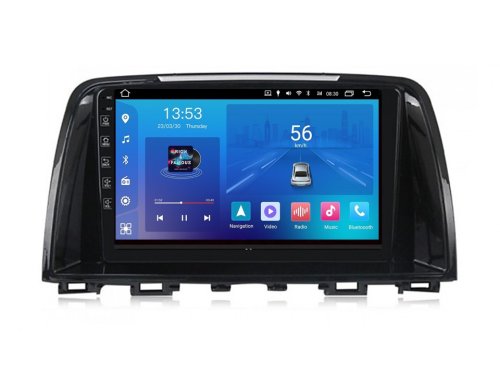 Штатная магнитола FORS.auto M500 для Mazda 6 (4+64Gb, 9") 2012-2016