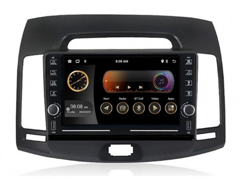Штатная магнитола FORS.auto K400 для Hyundai Elantra (4+64Gb, 8") 2006-2011
