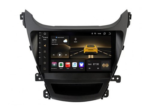 Штатная магнитола FORS.auto M400 для Hyundai Elantra (4+64Gb, 9") 2014-2016