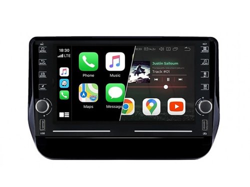 Штатная магнитола FORS.auto K400 для Hyundai H1 (4+64Gb, 8") 2018+