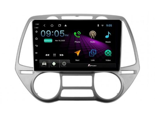 Штатная магнитола FORS.auto M400 для Hyundai I20 (4+64Gb, 9") 2008-2012