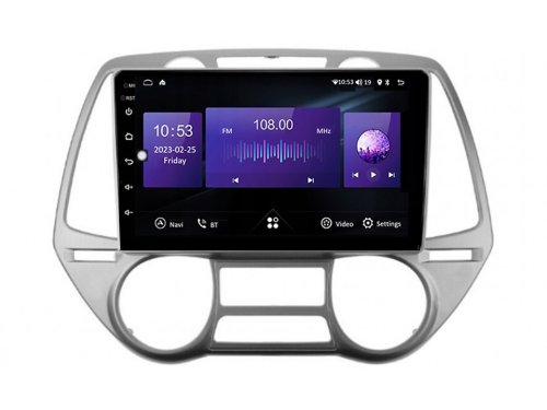 Штатна магнітола FORS.auto M600 для Hyundai I20 (6+128Gb, 9") 2008-2012