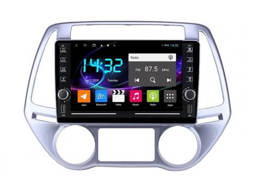 Штатна магнітола FORS.auto K400 для Hyundai I20 (4+64Gb, 8", Auto AC) 2012-2014