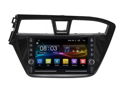 Штатная магнитола FORS.auto K400 для Hyundai I20 (4+64Gb, 8") 2014-2015