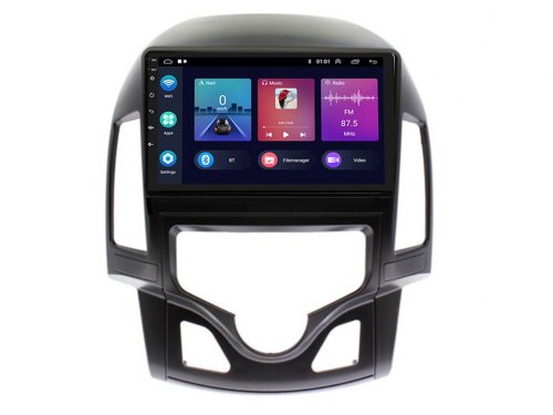 Штатная магнитола FORS.auto М300 для Hyundai I30 (3+32Gb, 9", Auto AC) 2008-2011