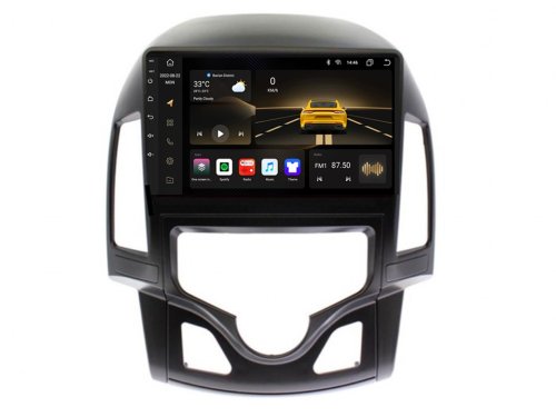 Штатна магнітола FORS.auto M400 для Hyundai I30 (4+64Gb, 9", Auto AC) 2008-2011