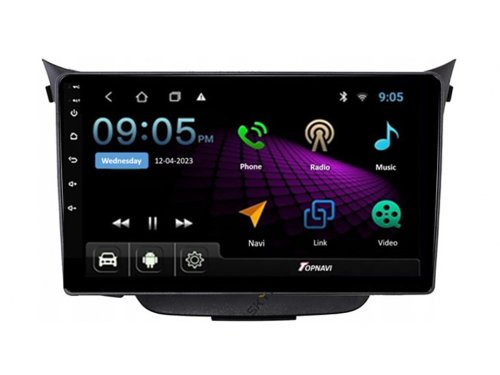 Штатная магнитола FORS.auto M400 для Hyundai I30 (4+64Gb, 9") 2011-2017