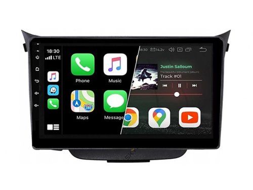 Штатная магнитола FORS.auto M600 для Hyundai I30 (6+128Gb, 9") 2011-2017