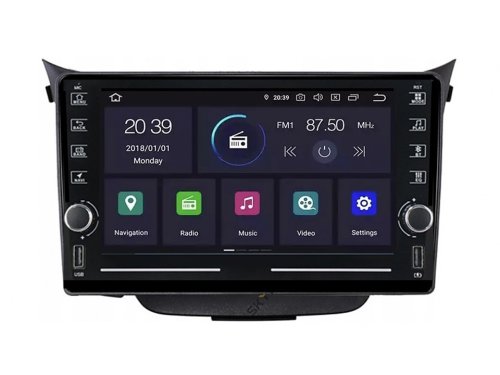 Штатная магнитола FORS.auto K400 для Hyundai I30 (4+64Gb, 8") 2011-2017