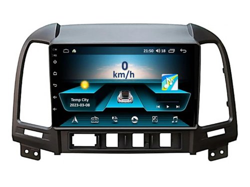 Штатна магнітола FORS.auto М300 для Hyundai Santa Fe (3+32Gb, 9") 2006-2012