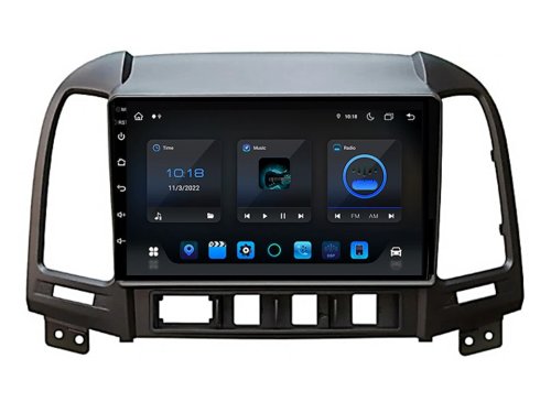 Штатна магнітола FORS.auto M600 для Hyundai Santa Fe (6+128Gb, 9") 2006-2012