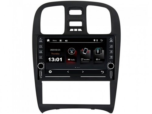 Штатная магнитола FORS.auto K400 для Hyundai Sonata (4+64Gb, 8") 2003-2009