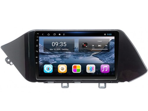 Штатна магнітола FORS.auto M600 для Hyundai Sonata (6+128Gb, 10") 2019-2020